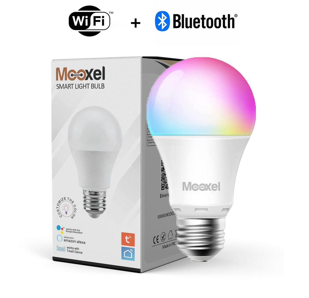 Lampadina smart Wifi + bluetooth E27
